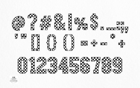 American Football Font - Preview 3
