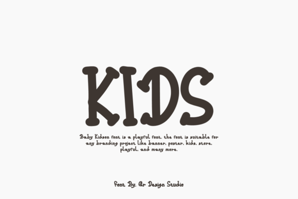 Baby Kidson Font - Preview 2