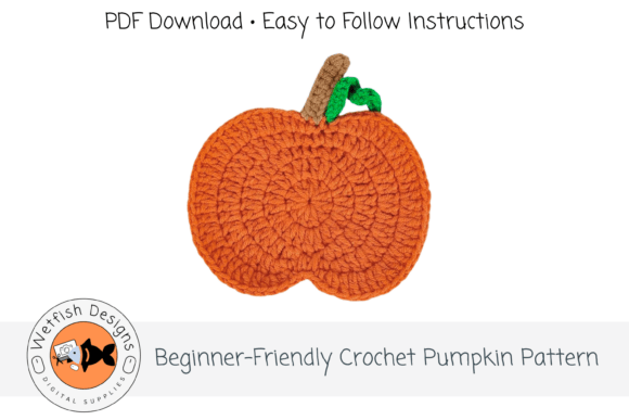 Beginner Easy Crochet Pumpkin Pattern