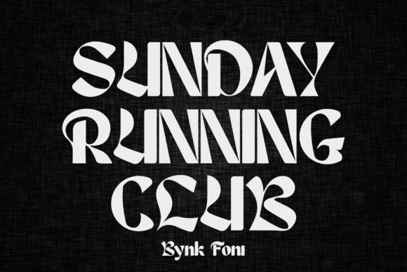 Bynk Font - Preview 2