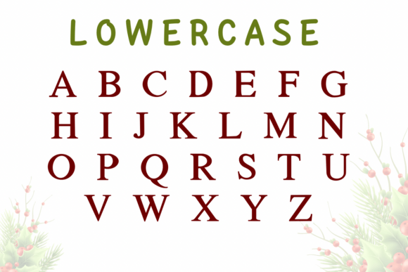 Christmas Candy Font - Preview 3