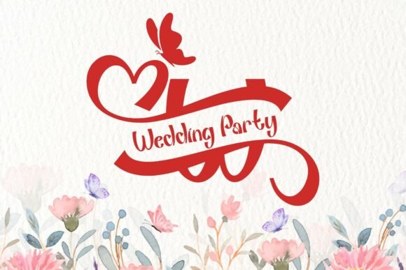 Christmas with Love Font PNG with transparent background - Preview 3