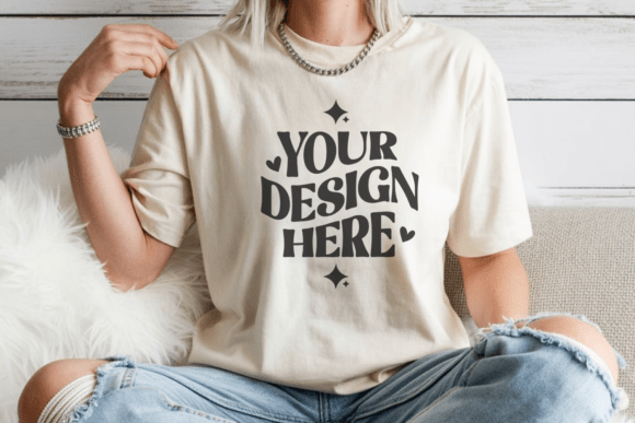 Comfort Colors 1717 Tshirt Mockup Bundle