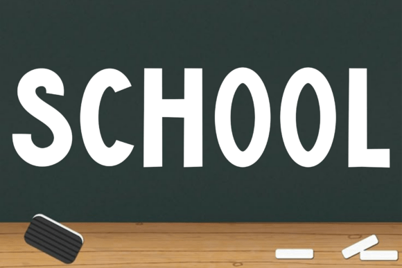 Creative Teacher Font - Preview 1