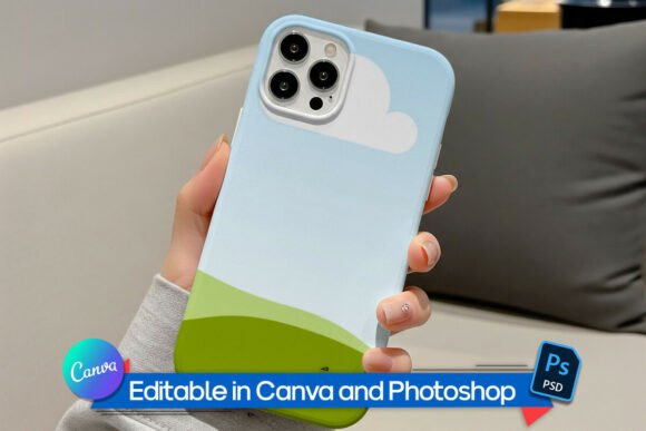 Editable Iphone 16 Pro Max Case Mockup