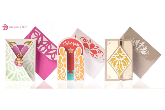 Gatefold Cards SVG Bundle Pop-Up Cards 3D SVG Craft By Dreaming Tree