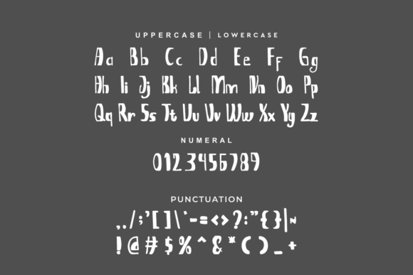 Gebook Scribble Font - Preview 5
