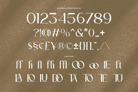 Legowo Font PNG with transparent background - Preview 3