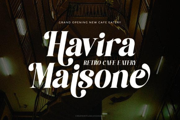 Maristein Font PNG with transparent background - Preview 3