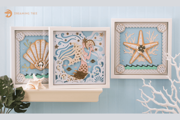 Nautical Paper Sculptures SVG Bundle
