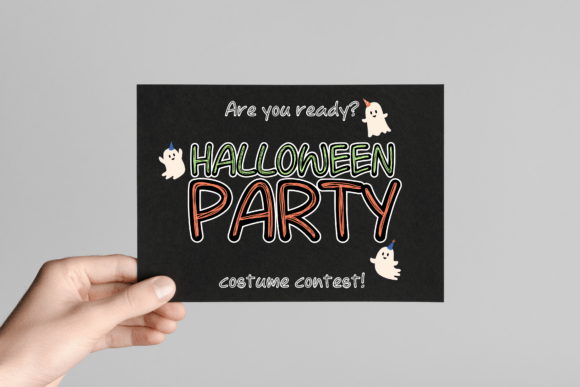 Scratchy Shadows Font PNG with transparent background - Preview 2