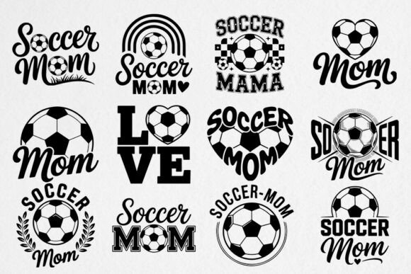 Soccer Mom Svg, Soccer Svg Graphic by EM STORE · Creative Fabrica