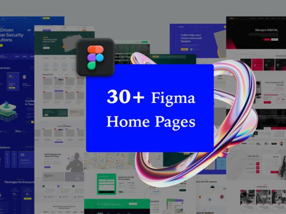 30+ Figma Home Pages