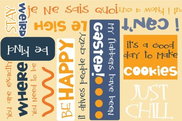 Afterlife and Cake Layers Duo Font - Preview 1