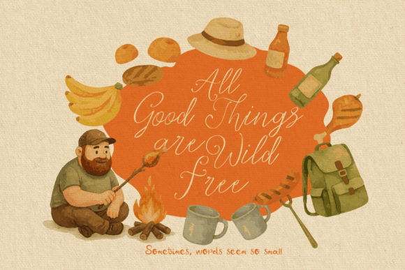 Amora Script Font - Preview 1