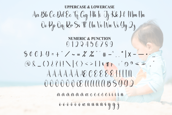 Baby Holiday Font - Preview 6