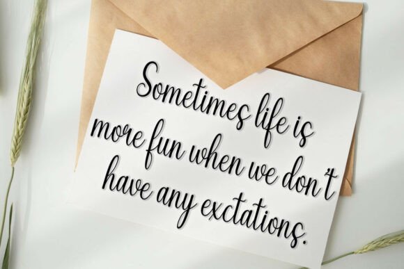 Barbie Script Font PNG with transparent background - Preview 4