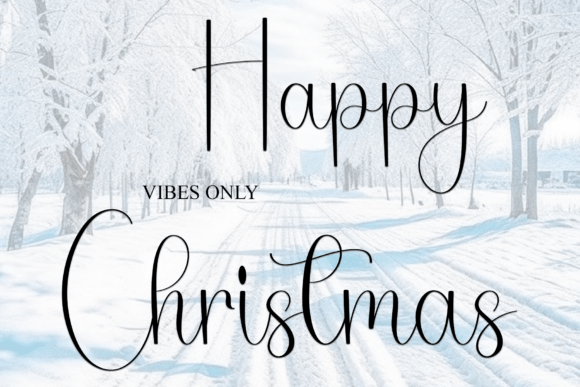 Bigday Christmas Font - Preview 3
