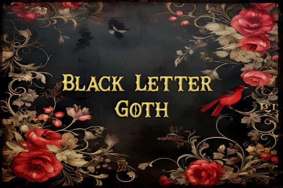 Black Letter Goth Font - Preview 1