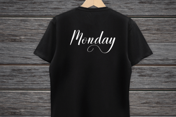 Black Moonight Font - Preview 1
