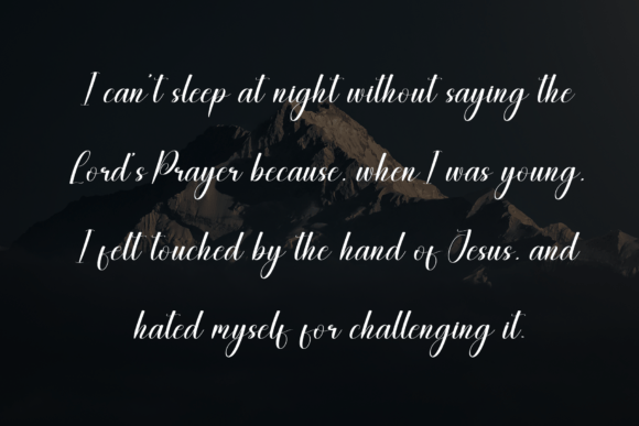 Black Moonight Font - Preview 5
