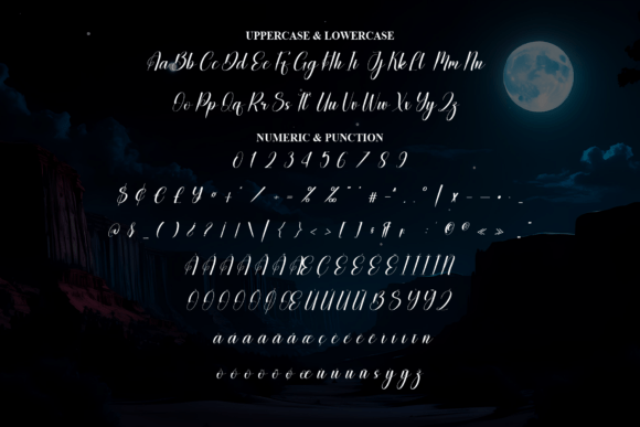 Black Moonight Font - Preview 6