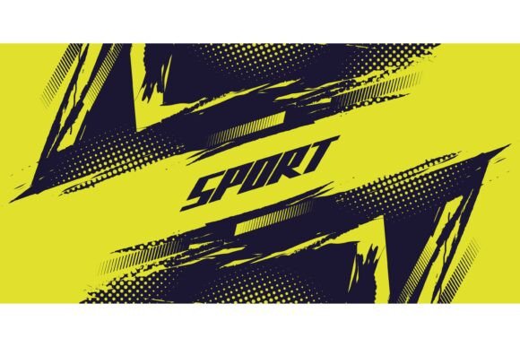 Black and Yellow Grunge Background