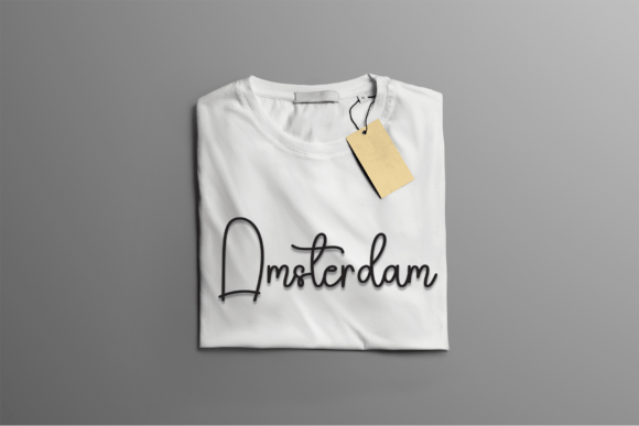 Book Signature Font - Preview 1