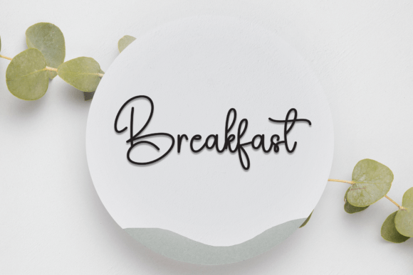 Book Signature Font - Preview 4