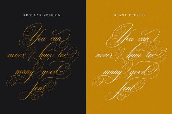 Brilliani Script Pro Font - Preview 3