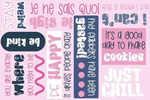 Bubblegum and Monkey Paw Duo Font - Preview 1