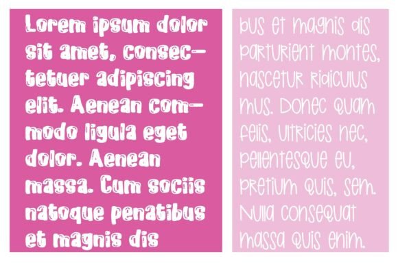 Bubblegum and Monkey Paw Duo Font - Preview 3