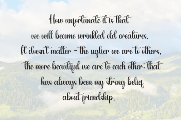 Butterfly Font - Preview 5