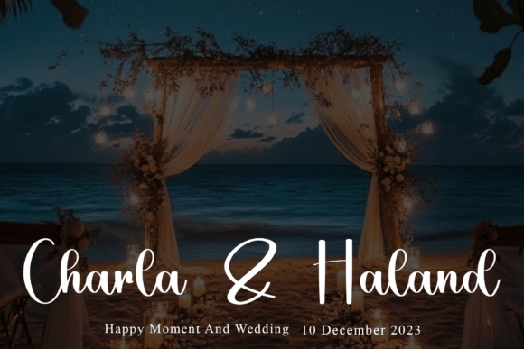 Catalina Signature Font - Preview 1