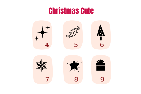 Christmas Cute Font - Preview 6