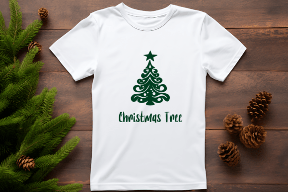 Christmas Tree Font - Preview 4