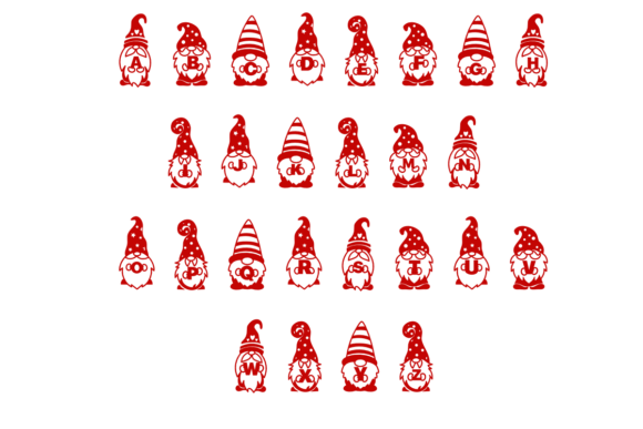 Christmas Gnomes Font - Preview 1