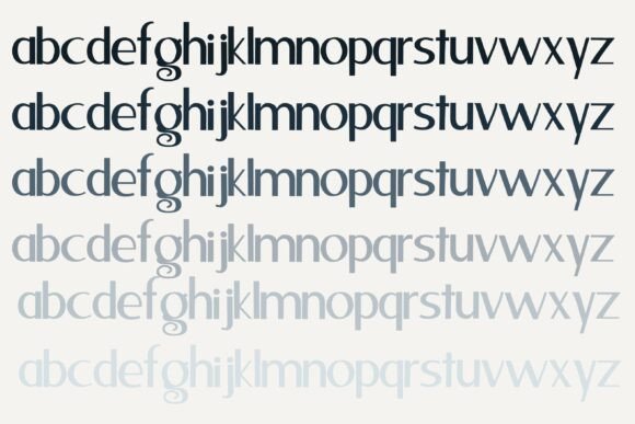 Croissant and Chandlering Duo Font - Preview 5