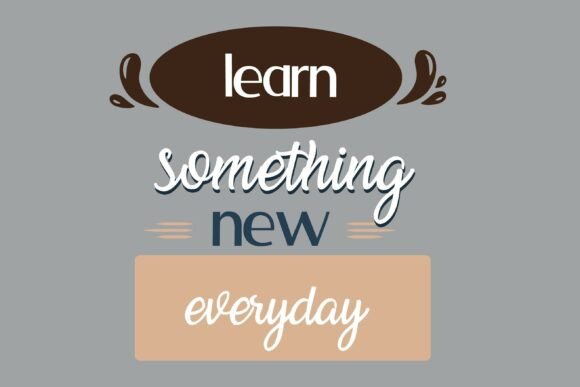 Croissant and Chandlering Duo Font - Preview 6
