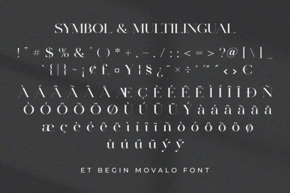 Et Begin Movalo Font - Preview 6