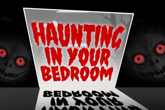 Ghost Baster Font PNG with transparent background - Preview 5