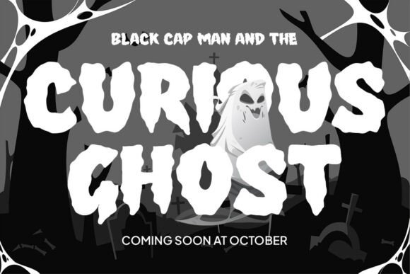 Ghost Baster Font PNG with transparent background - Preview 6