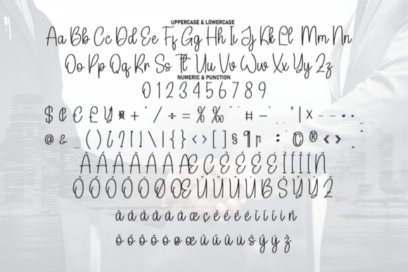 Greeting Background Font - Preview 6