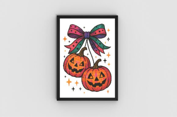 Halloween Festive Pumpkin Bow