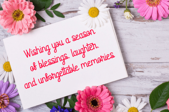 Holidays Wimsyshine Font - Preview 4