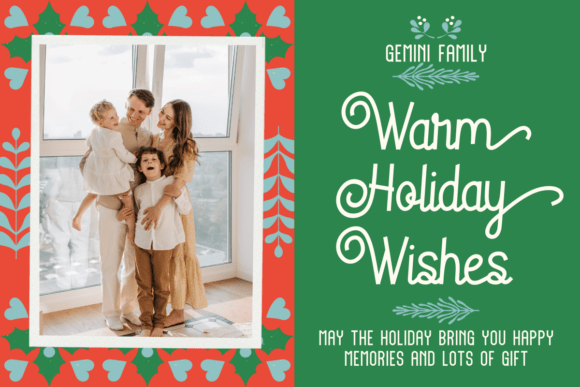 Holidays Wimsyshine Font - Preview 5