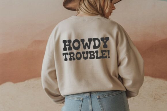 Howdy Cowgirl Font PNG with transparent background - Preview 2