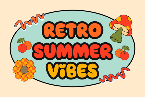 Kids Charm Font PNG with transparent background - Preview 3