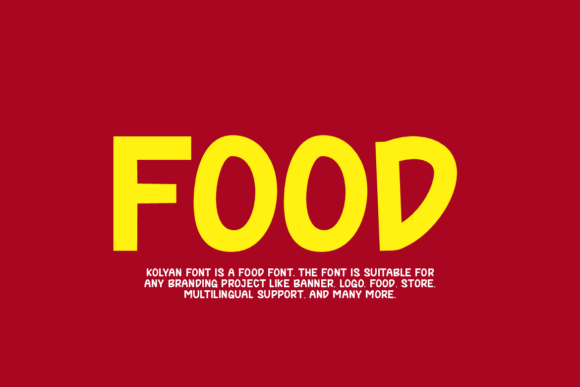 Kolyan Font PNG with transparent background - Preview 3