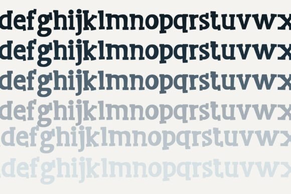 Pork City and Gilbert Duo Font PNG with transparent background - Preview 4
